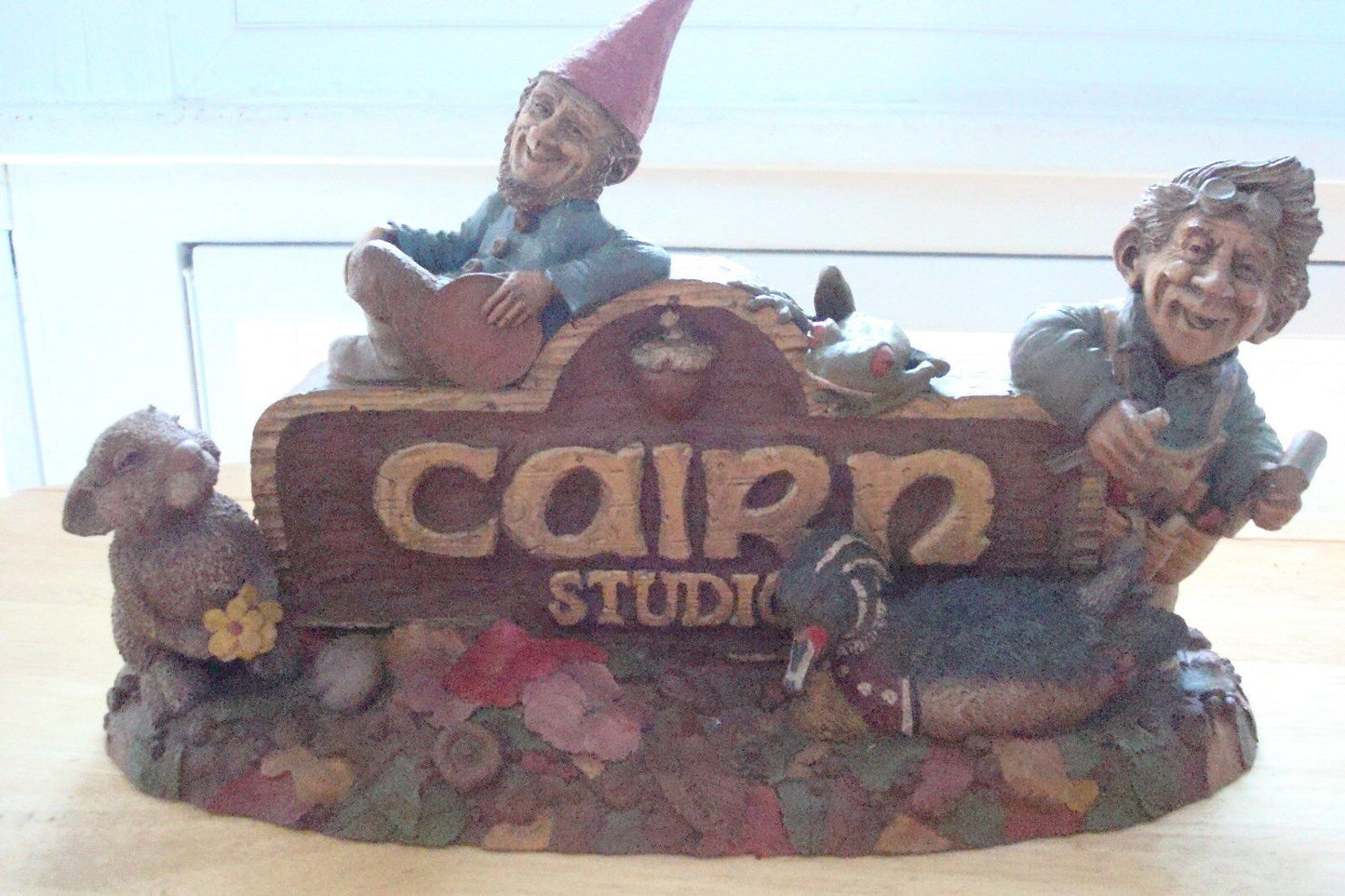 Tom Clark Cairn Studio Large Plaque Sign RARE! [*][POTTERY]