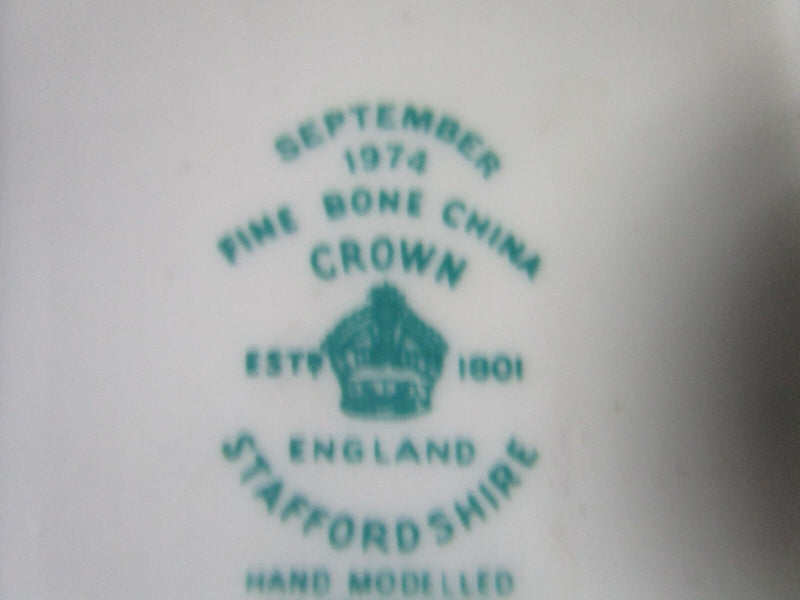 STAFFORDSHIRE CROWN BOUQUET "SEPTEMBER"