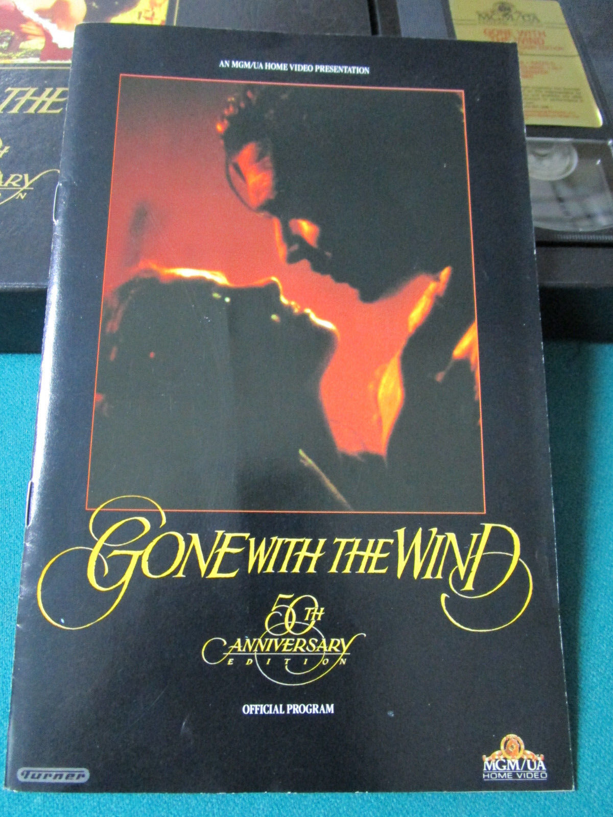 VHS 50TH ANNIVERSARY GONE WITH THE WIND NIB ORIGINAL