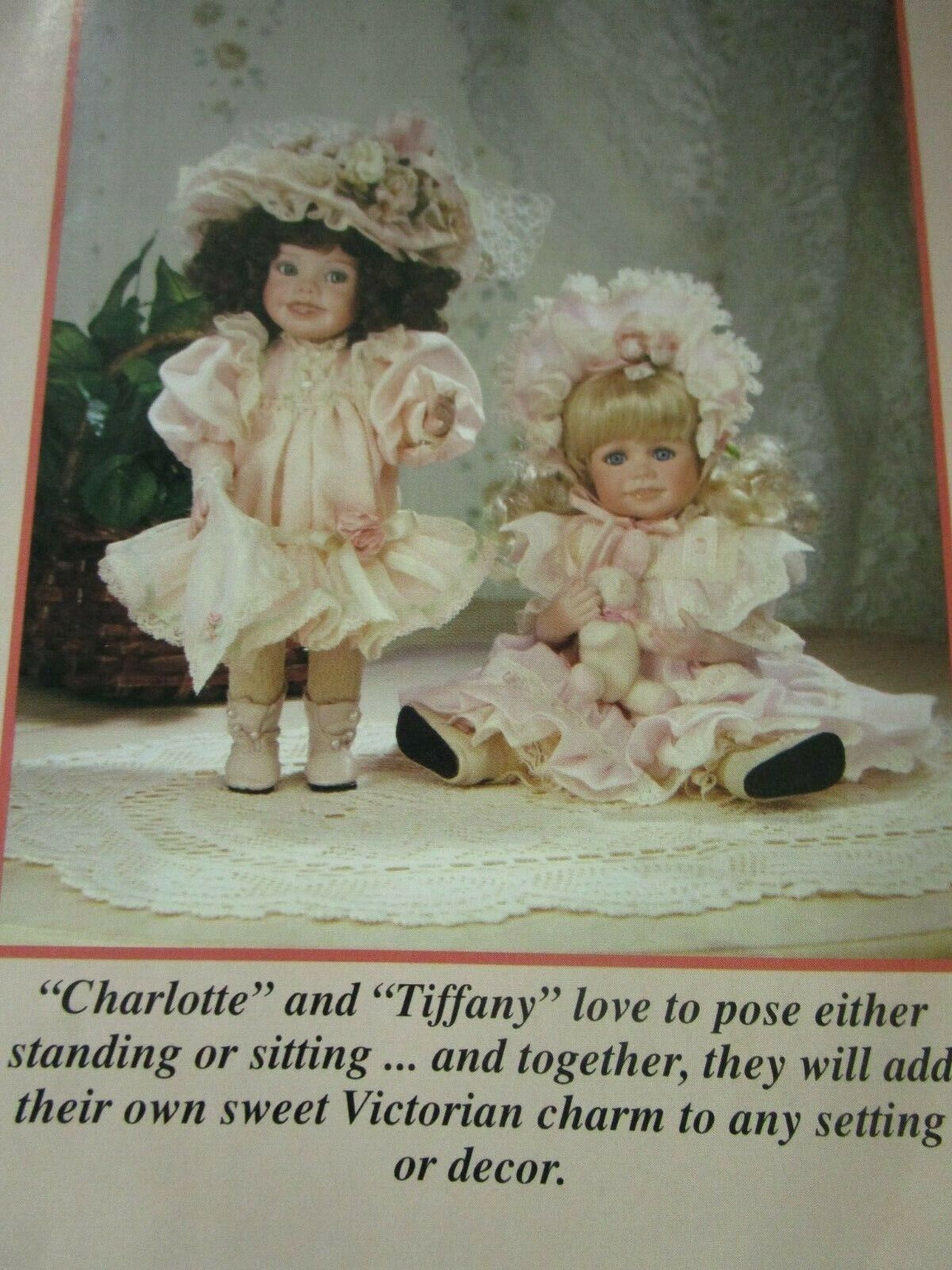 The Hamilton Collection doll, Charlotte by Phyllis Arkins original new