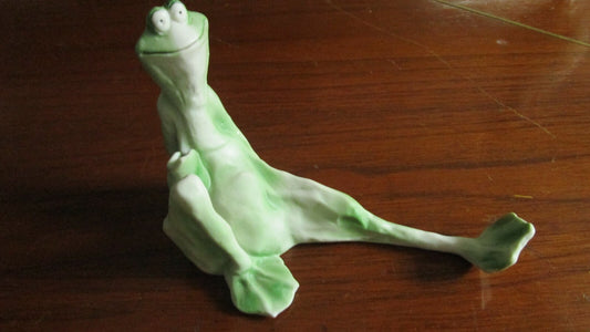 Porcelain Frogg By Jessica DeStefano (The Historic Providence Mint) 1982