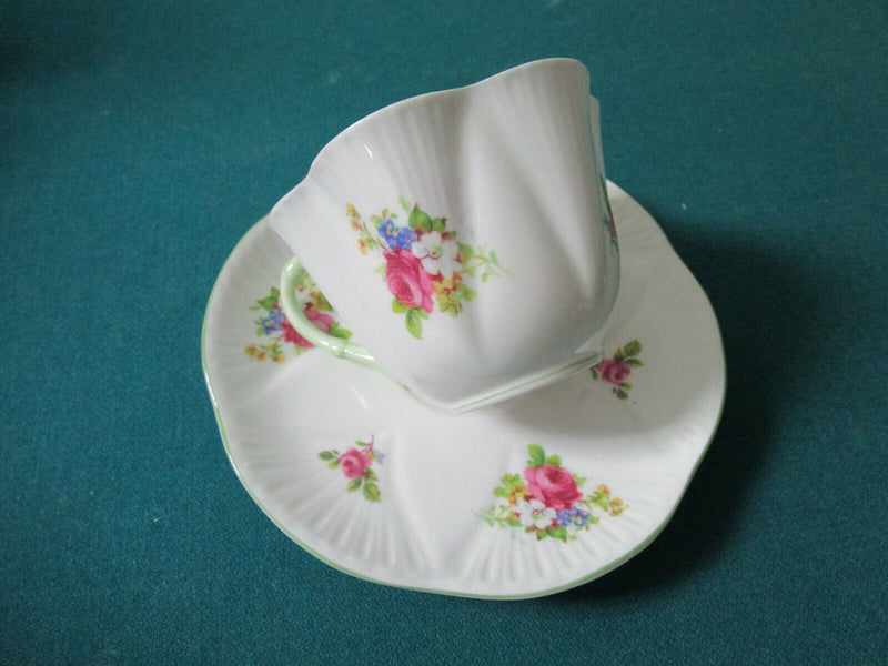 Shelley Trio Cup Saucer Regency 3 Pcs- Begonia 2 Pcs- Roses 2 Pcs -Chintz Pick1