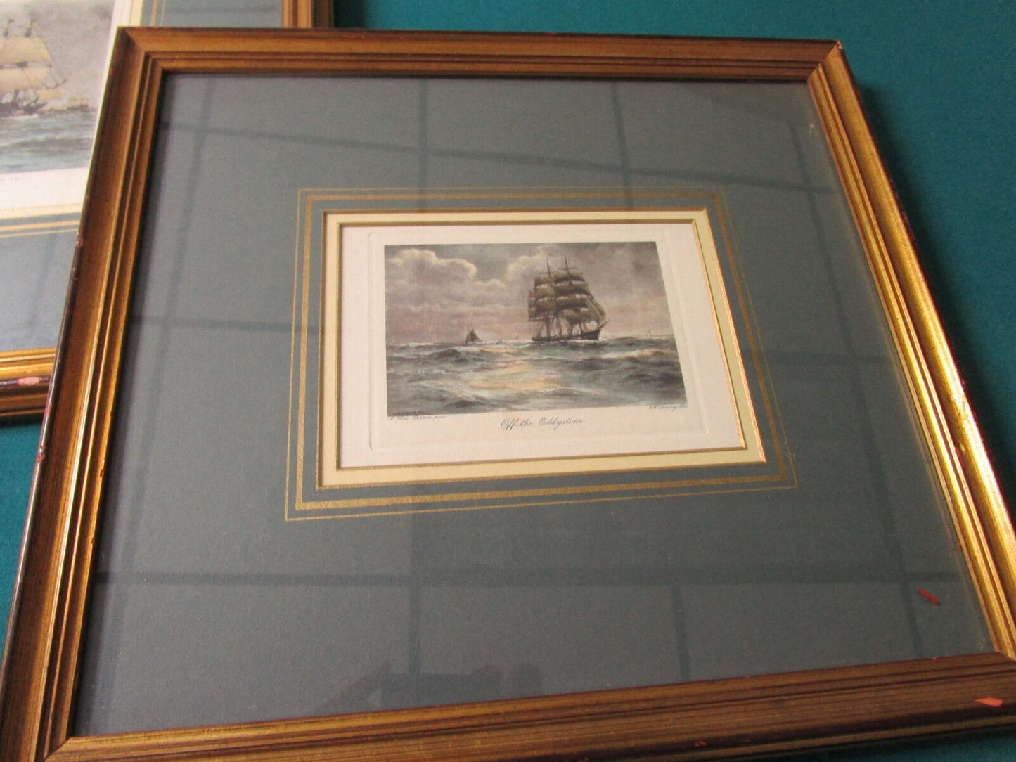 ANTIQUE 3 LITHOGRAPH BY Arthur Wilde PARSONS (1854-1931) PRINTED BY E.W. SAVORY