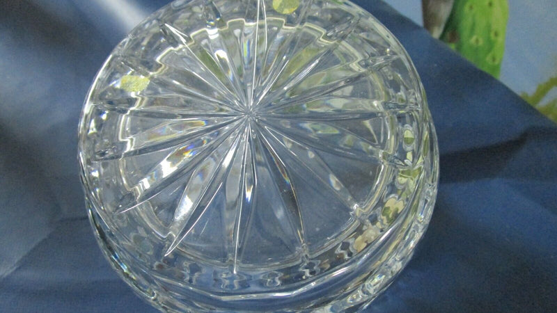 Gorham Lady Anne Round Crystal Cut Bowl  4 X 6" No Original Box