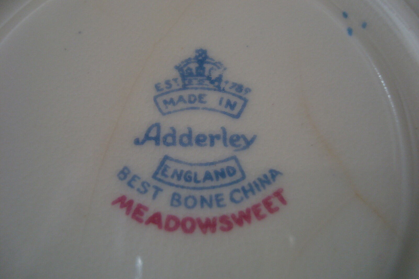 Adderley, England, Sweetmeadow Pattern, cup and saucer, ORIGINAL [94]