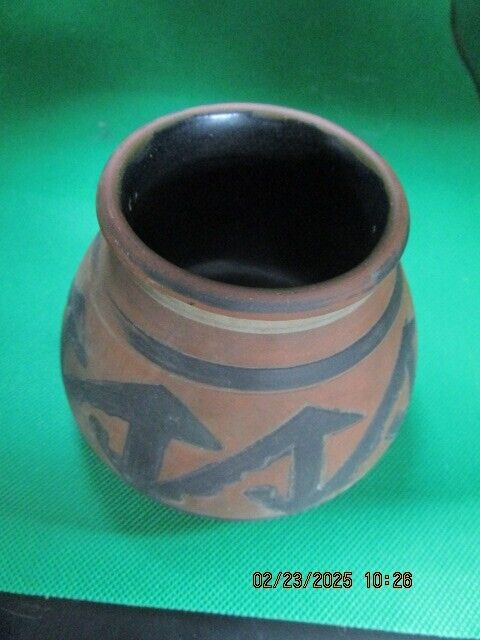 ANTIQUE CLIFTON POTTERY OLLA VAASE ARIZONA 1905 [77]
