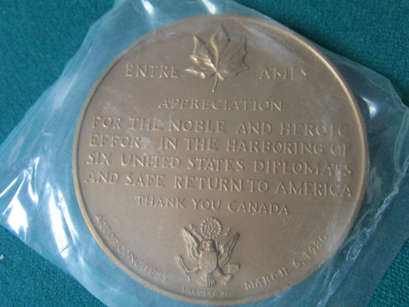 Presidential 4 Bronze Medals 3" Reagan, Kennedy, Pope, Taylor