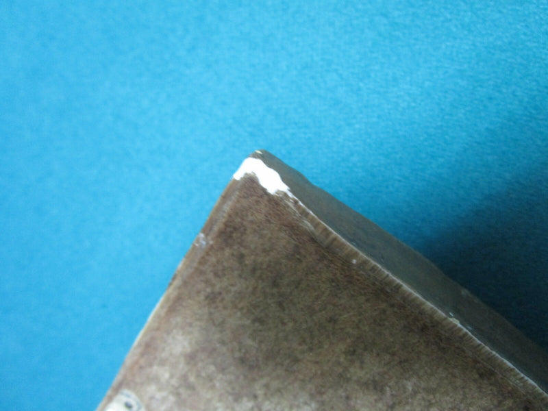 DP CERAMIC PLASTER PLAQUE CHILDREN PLAYING IN BICYCLE 9 1/2 x 8 1/2 B