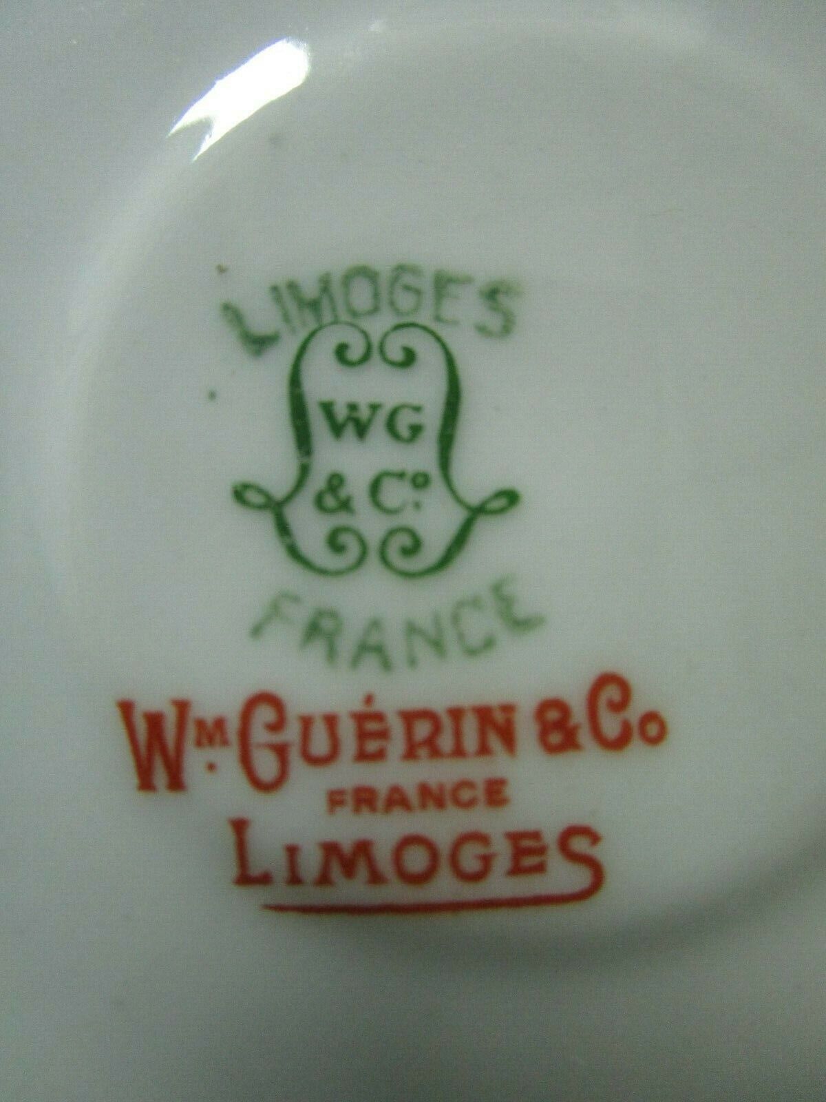 W.Guerin & Co Limoges France 1891-1932 - 7 coffee cups and saucers [70]