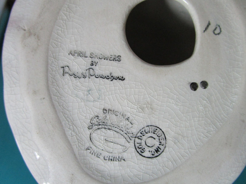 Goldscheider Austria April Showers By Peggy Porcher 6 3/4" Original