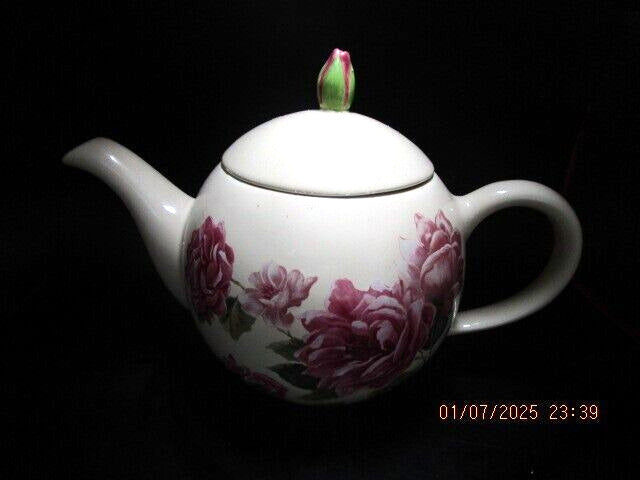 TELEFLORA 2008 Mother's Day teapot roses 7 x 9.25 in [TP6]