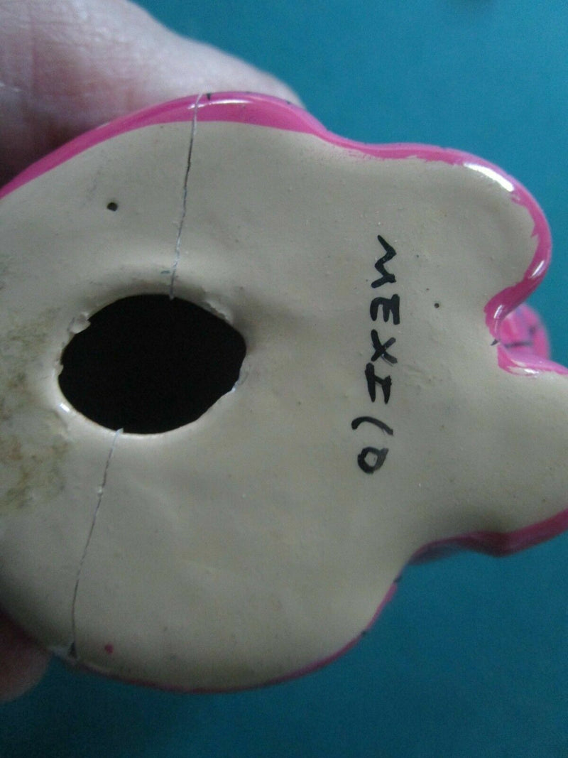 Mexican Pottery Rabbits And Praying Mexican Priest Rare Pick 1