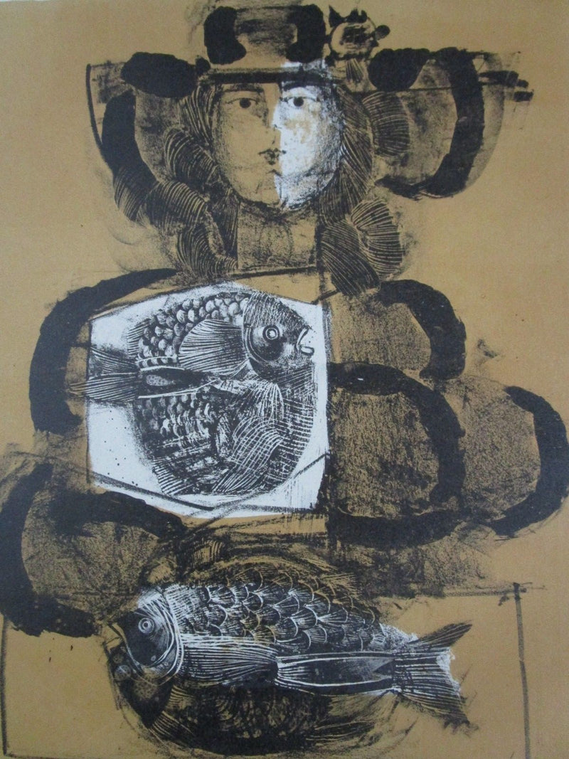 Pierre Jacquot (1929-2009)original pencil signed lithograph  ARTIST PROOF ILLEGI