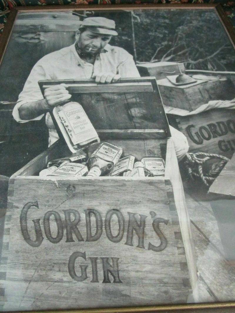 Humphrey Bogart Gordons Gin Advertising - Casablanca Print Pick 1