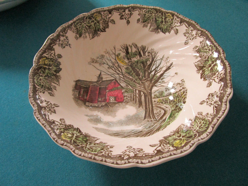 Johnson Bros The Friendly Village Tray, Bowl, Tureen, Plates, Cup Saucers Pick 1