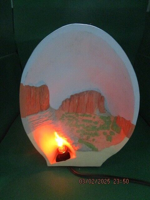 SOUTHWESTERN STYLE TABLE LAMP 10" ^^^