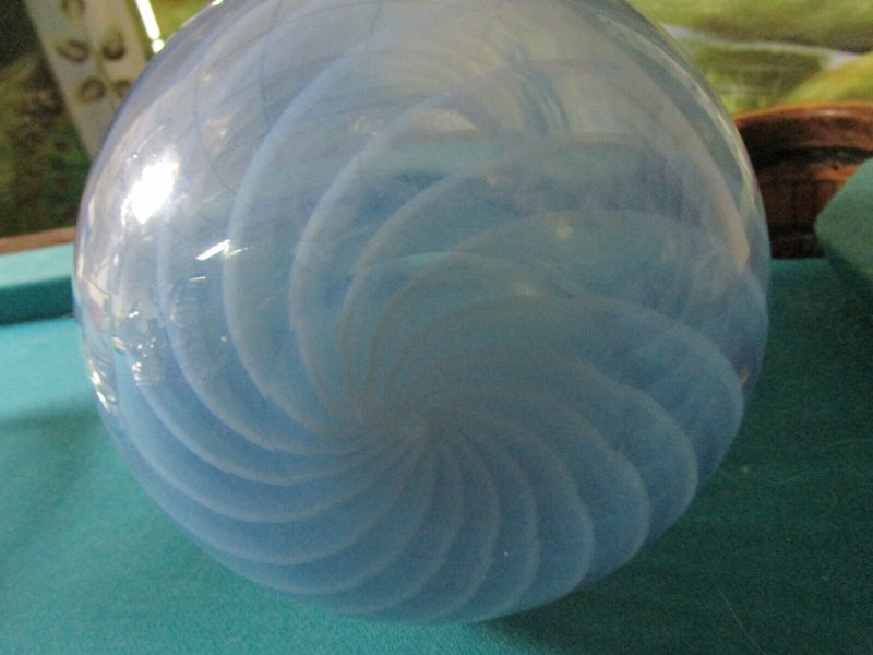 GLASS STUDIO VASE RIGADEE RIBBED GREEN CLEAR YELLOW ITALIAN  SIGNED  PICK 1