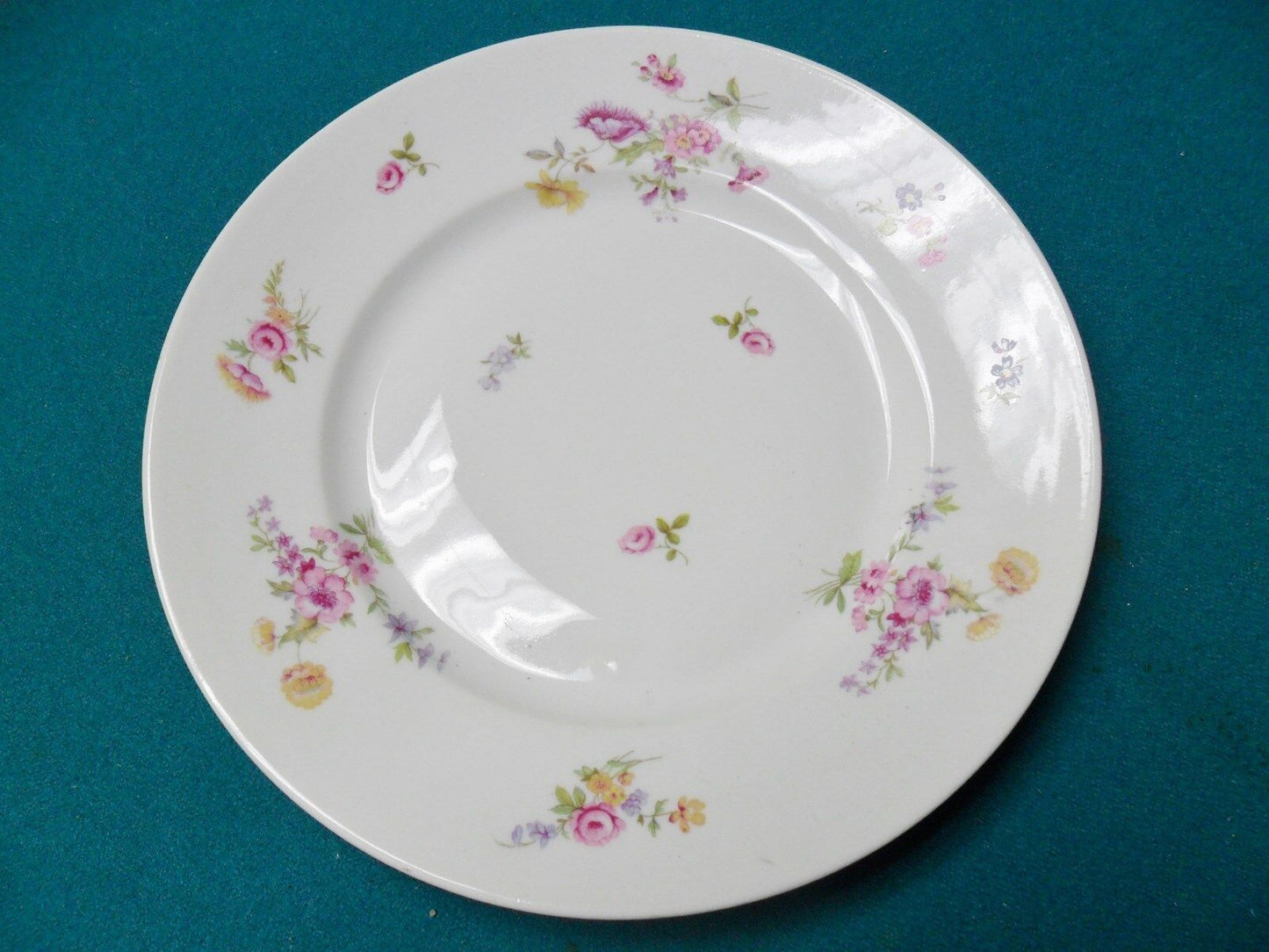 Antique Bernardaud Limoges France 6 salad/dinner plates 8 1/2" c1900s ^^