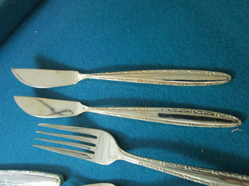 Lifetime Golden Giftware Cutlery 24K Gold Electroplate Serv for 6