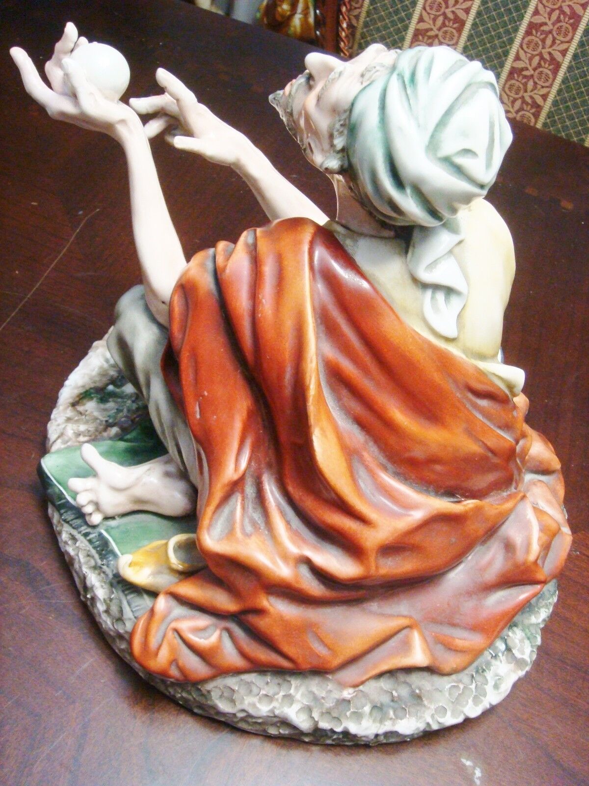 VBCM italy lav. a mano by Vincenzo Bertolotti Italy figurine THE FORTUNE TELLER