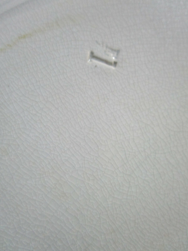 ANTIQUE SARREGUEMINES FRANCE PLATTER WALL PLAQUE 13 1/2"