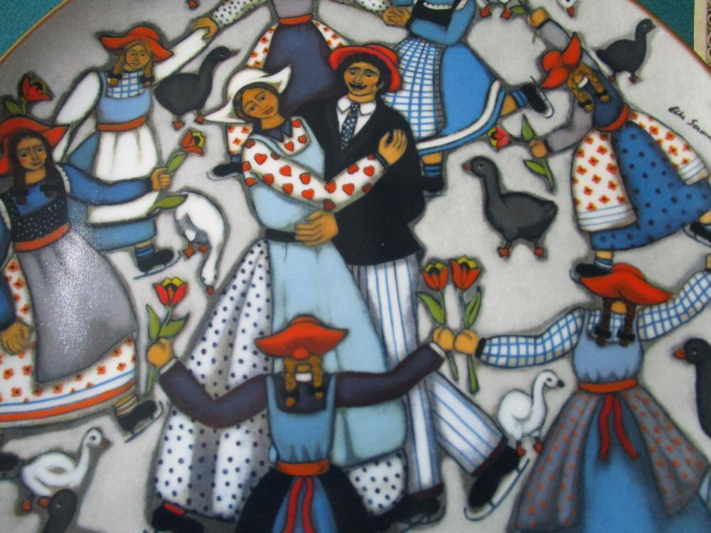 "WEDDINGS FROM AROUND THE WORLD" DUTCH BY ELKE SOMMERS COL  PLATE NIB ORIGIN