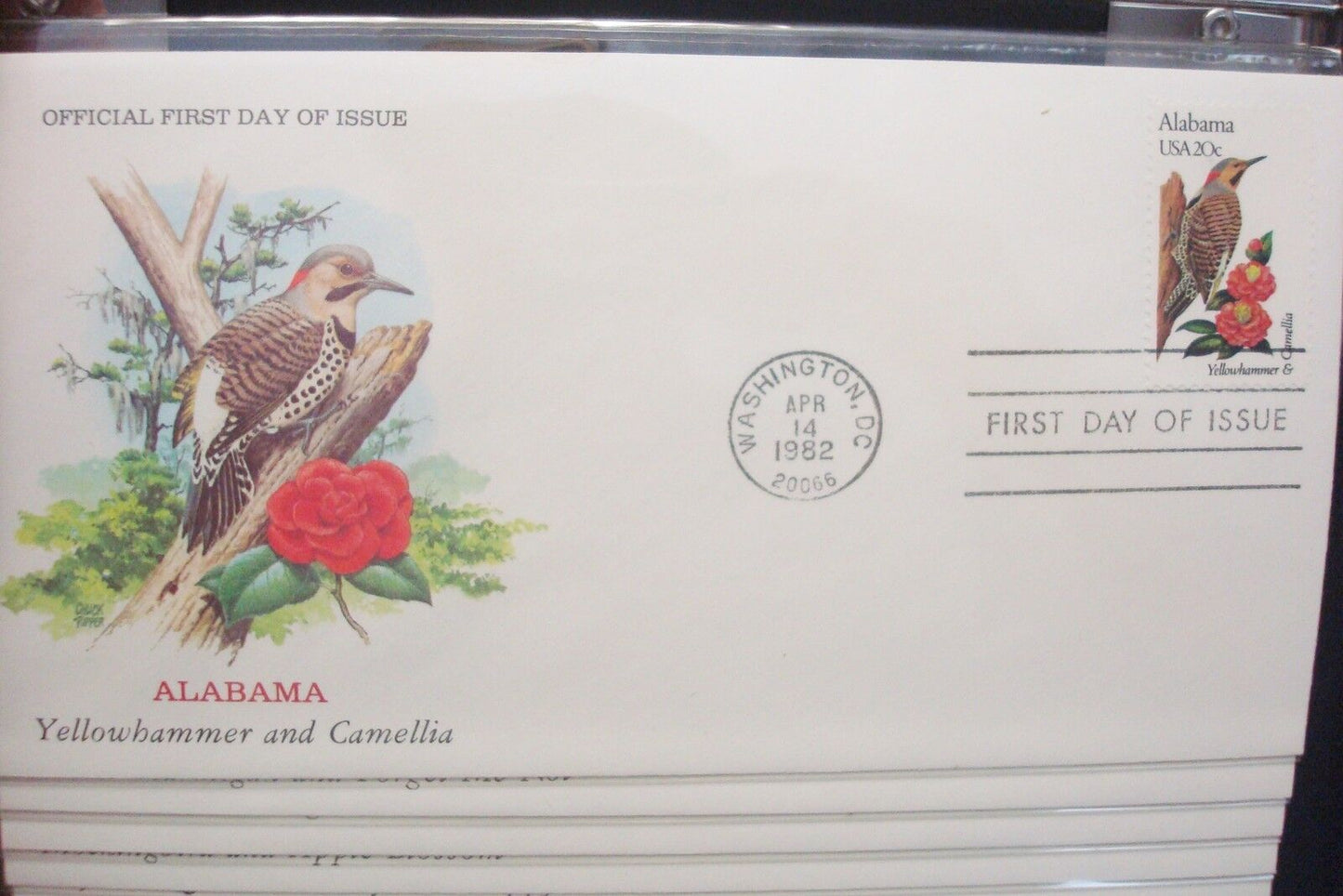 1982 Birds & Flowers of Our Fifty States,Postal Commemorative Society, NEW [6]