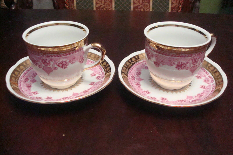 ALTROHLAU  - MORITZ ZDEKAUER (Bohemia)TEA SET CUPS SAUCERS original PICK ONE