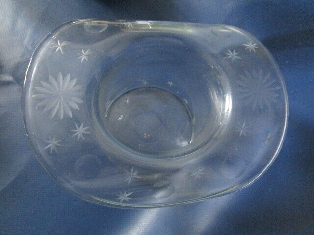 VINTAGE TOP HAT CRYSTAL BOWL