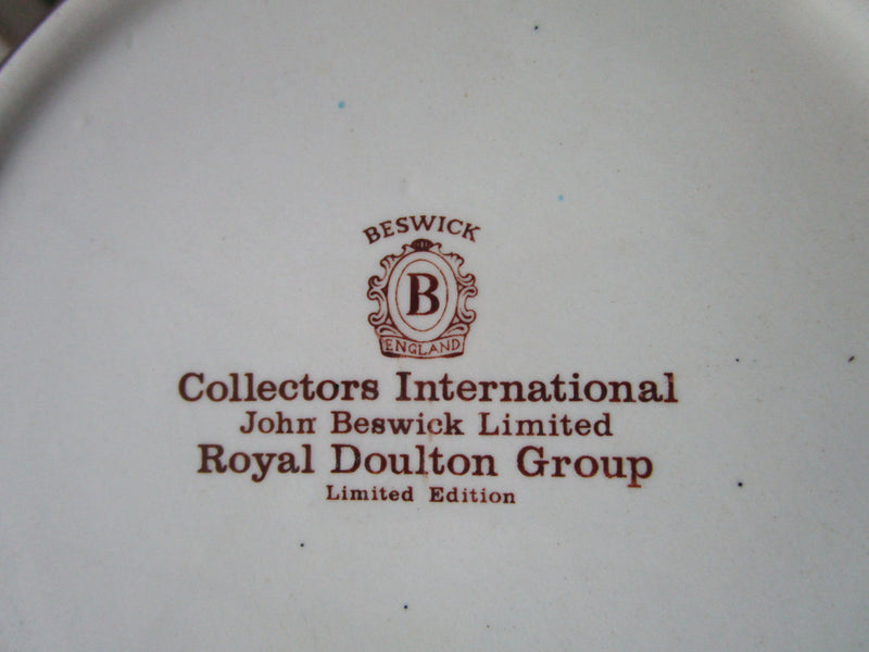 Royal Doulton Beswick Christmas Carol Tankard 5" With Cert