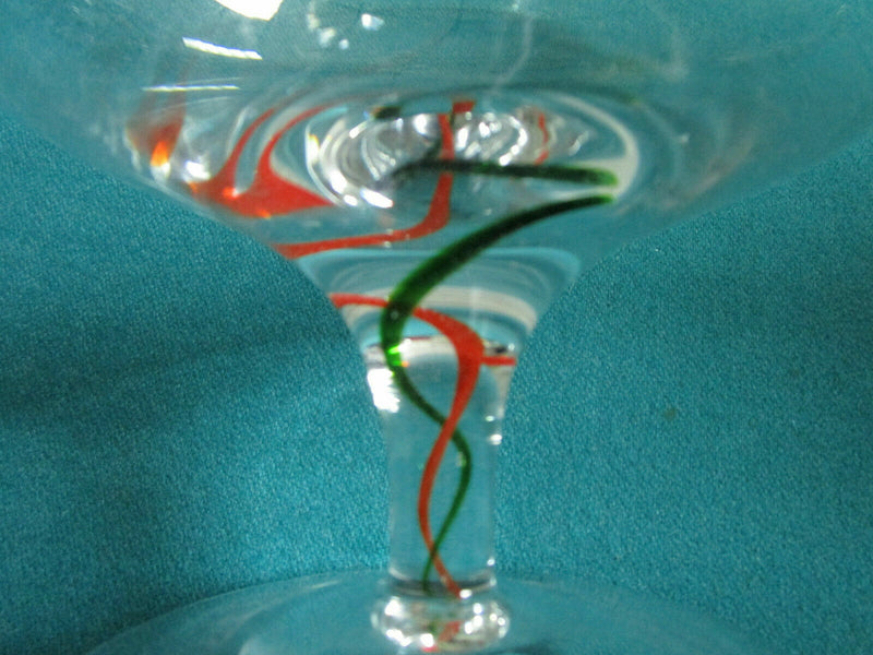 Lenox Crystal Glassware Holiday Spirit Christmas Flutes  Compotes Pick One