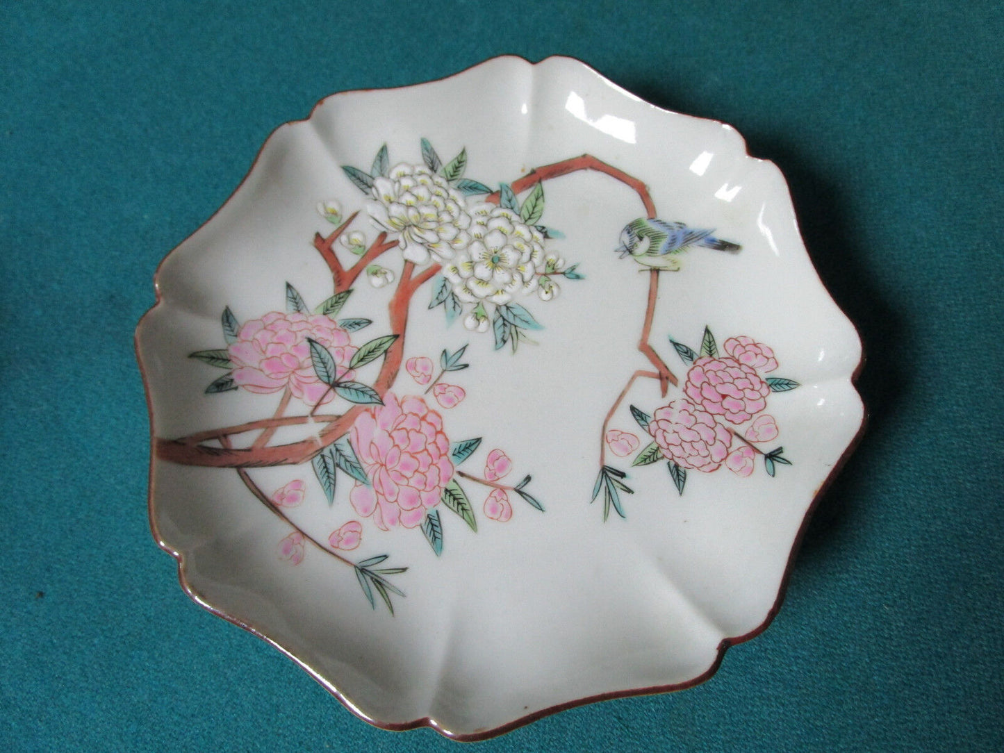 VINTAGE JAPANESE HANDPAINTED PLATE 6" ORIGINAL [80]