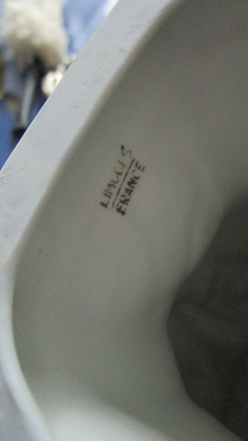 Mozart Parian Bust Limoges France Blue Base 11"