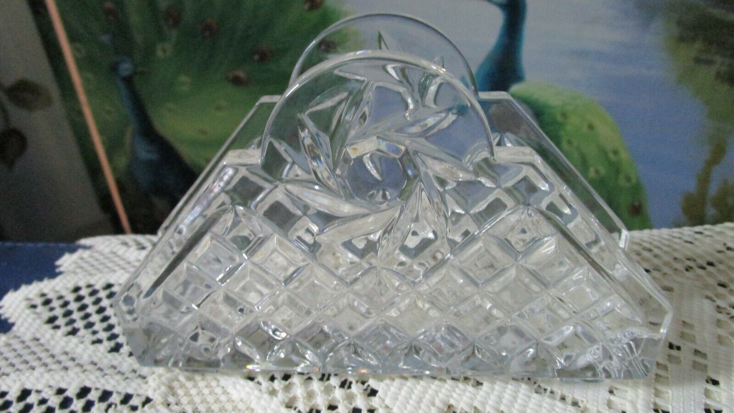 WATERFORD NAPKIN HOLDER / PAPERWEIGHT PICK1