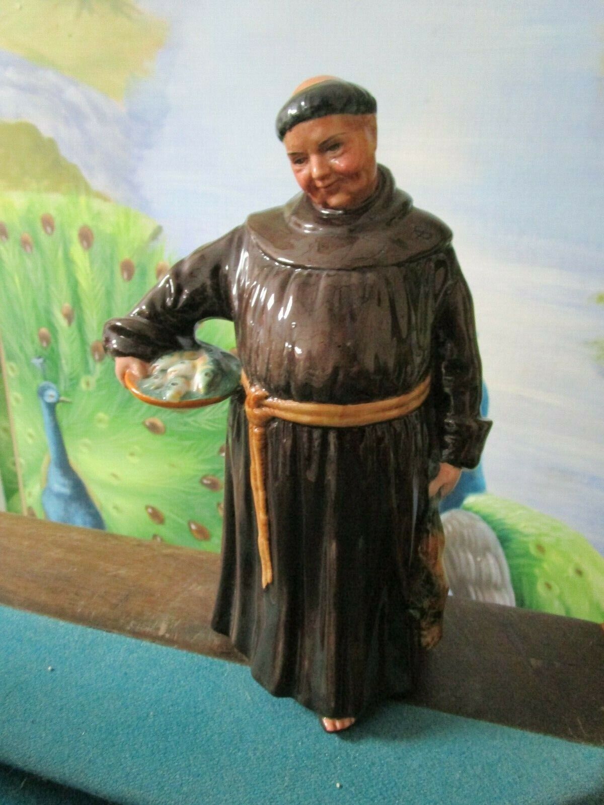 THE JOVIAL MONK ROYAL DOULTON FRIAR TUCK  FIGURINE HN 2144  1950s [CURIO9]