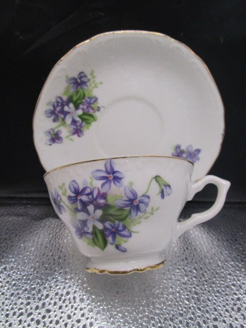 Grant Crest Violets Japan Cup Saucer [84]