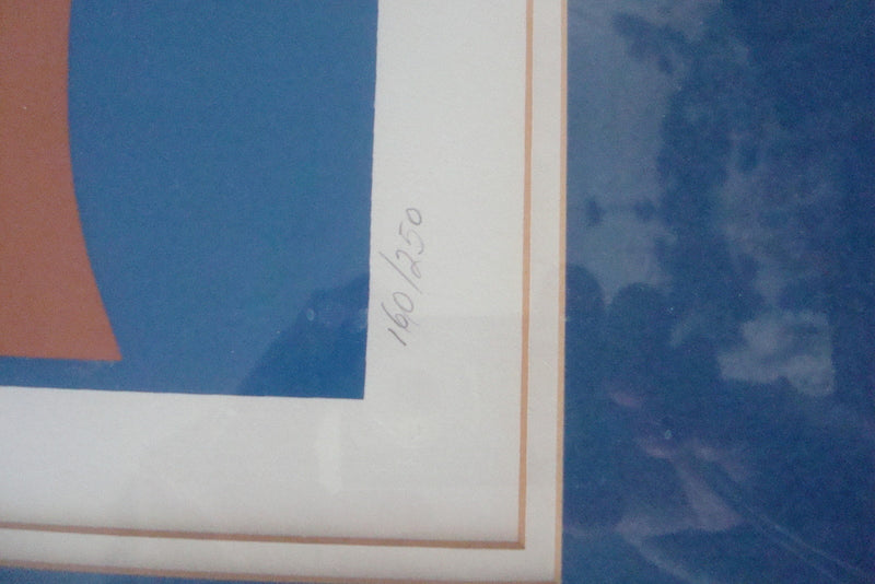 Lydie Egosi Serigraph, “Chanukah” signed and numbered serigraph[art]