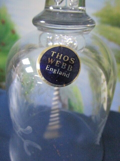 THOMAS WEBB ENGLAND CRYSTAL 1969 BELL