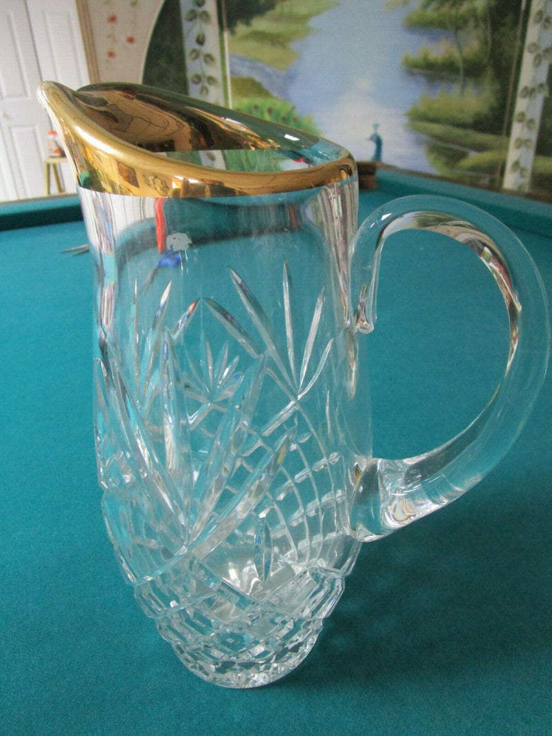 CRYSTAL PITCHERS, MARQUIS WATERFORD, BACCARAT, CRYSTAL D'ARQUES BLOCK -PICK 1