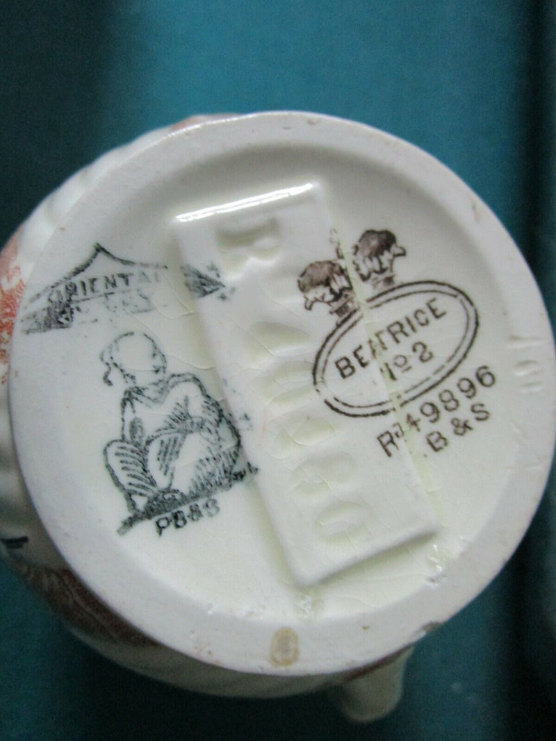 POWER BISHOP & STONIER ANTIQUE ENGL FAIENCE POTTER VASE BOWL CUP BEATRICE PICK1