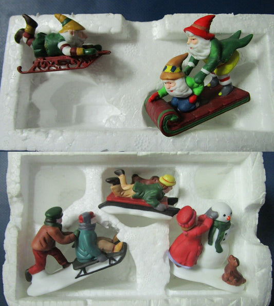 VILLAGE COLLECTION DICKENS TESTING THE TOYS / SNOW CHILDREN PICK 1