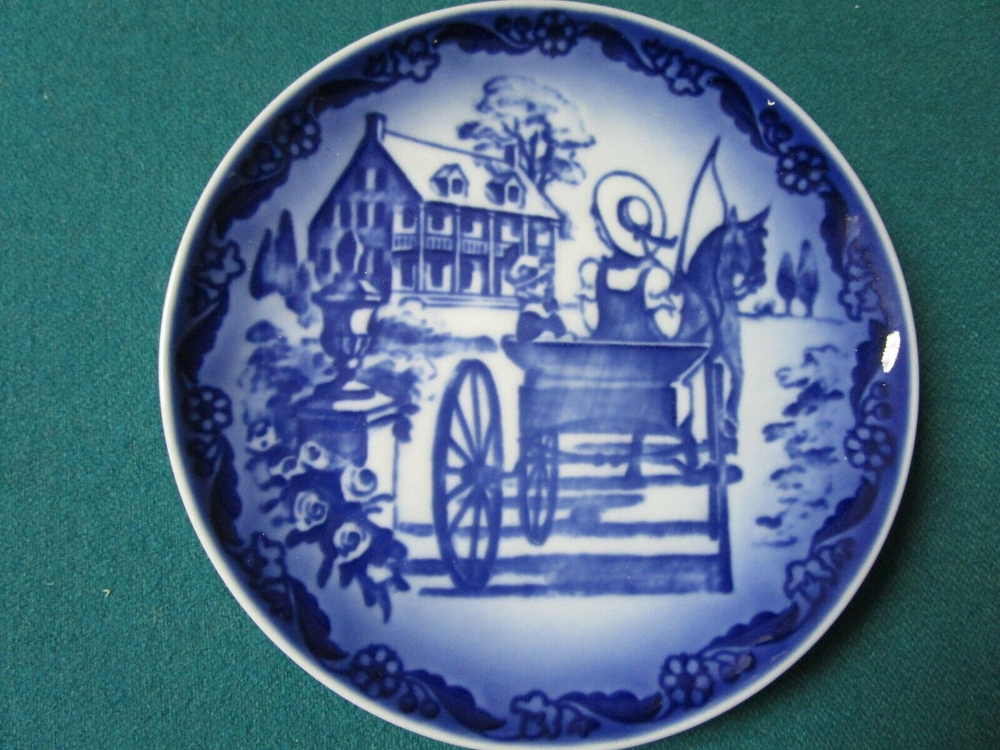 1992  PLATES CHRISTMAS IN AMERICA SAN FRANCISCO / SOUTHERN BELLE NEW PICK1 ^^