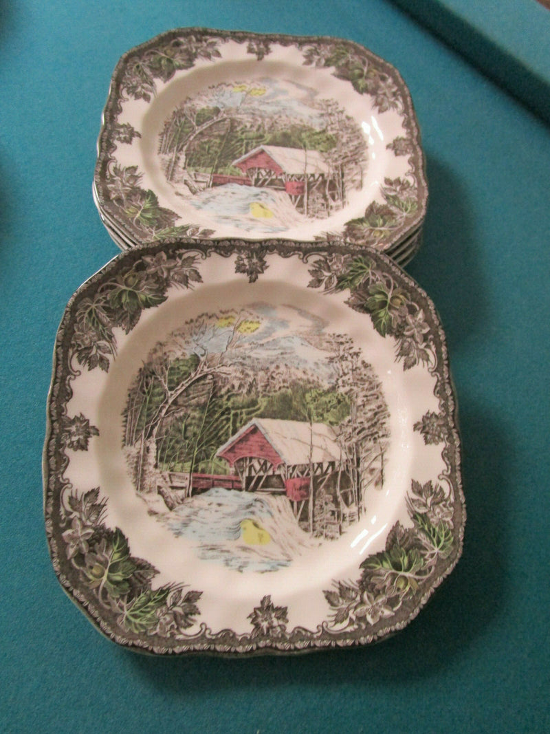 Johnson Bros The Friendly Village Tray, Bowl, Tureen, Plates, Cup Saucers Pick 1