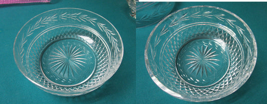 WATERFORD GLANDORE CRYSTAL BOWL 8" AND 10"  PICK ONE