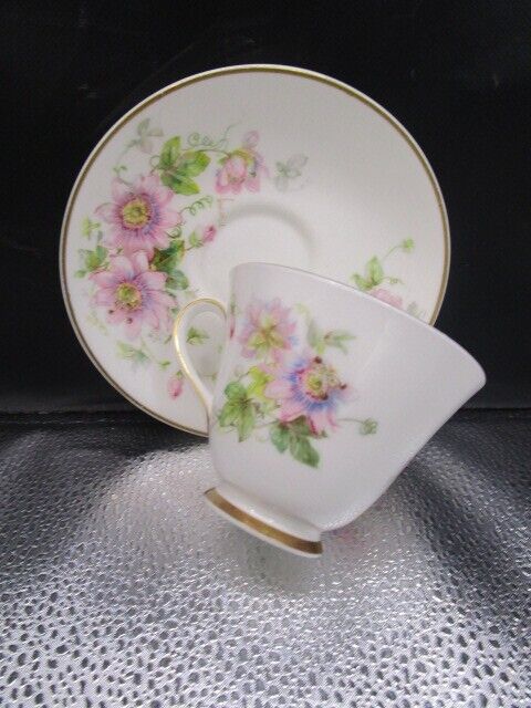 Royal Worcester Passion Flower cup saucer [84]