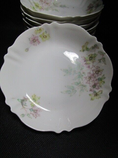 Theodore Haviland Limoges 10 fruit bowls, 5" [80L]