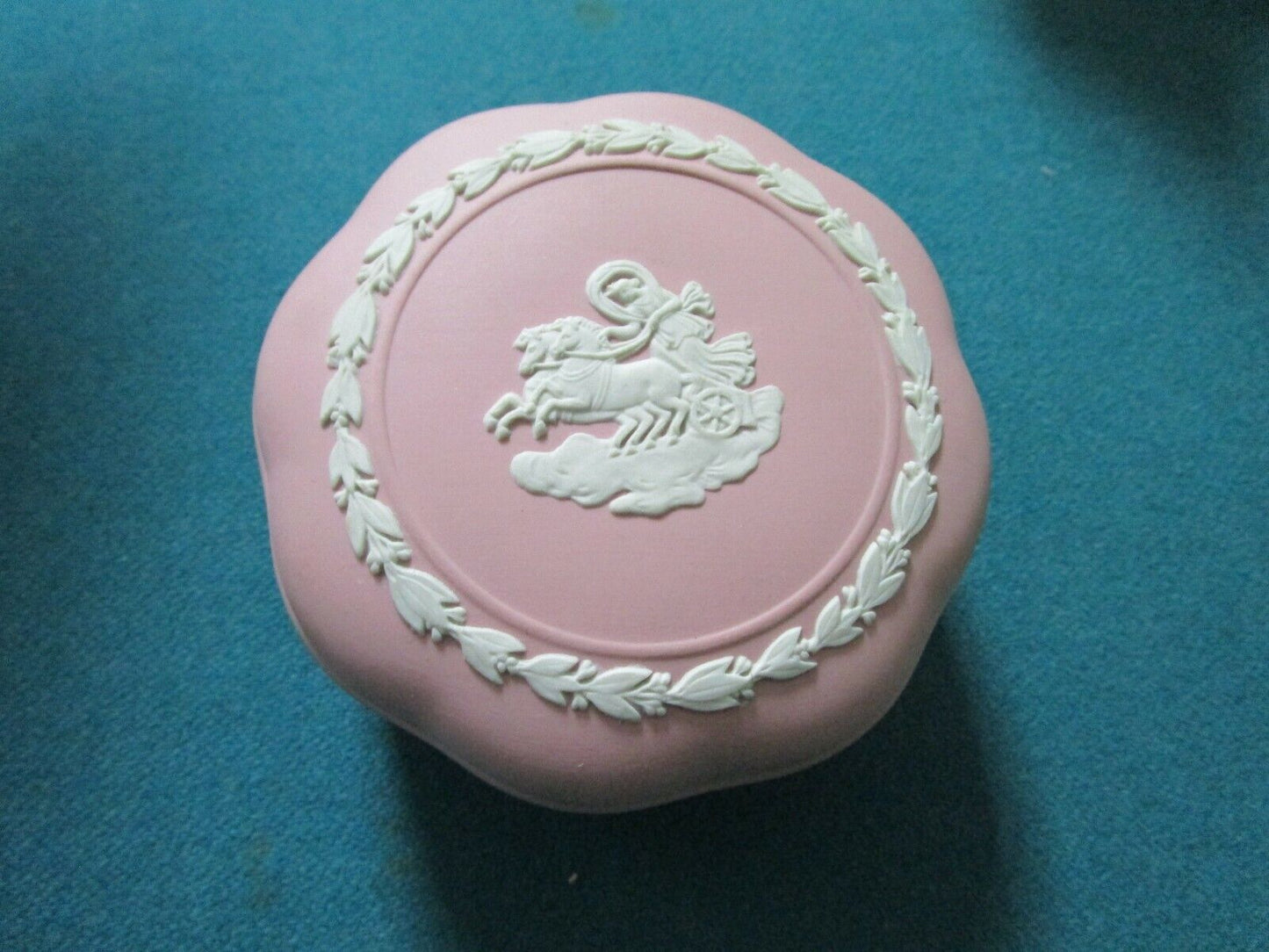 WEDGWOOD PINK JASPERWARE TRINKET BOX VANITY DISHES PICK ONE