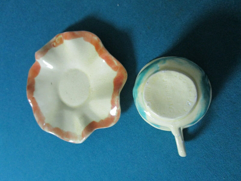 Lyden Arts California Majolica Cup Saucer Coffee [170K]