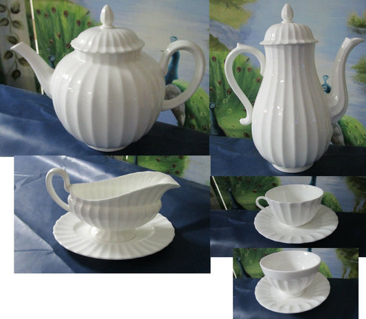 Royal Worcester Warmstry TEAPOT/COFFEE POT/ GRAVY SAUCE / CUPS SAUCERS PICK 1 ^^