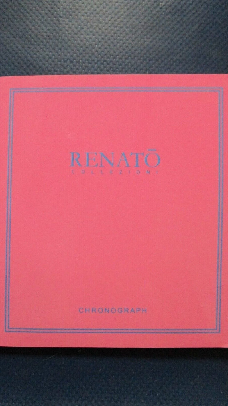 Renato Wilde Beast Diamond Chronograph Watch Beauty Collection 400 Natural Cut